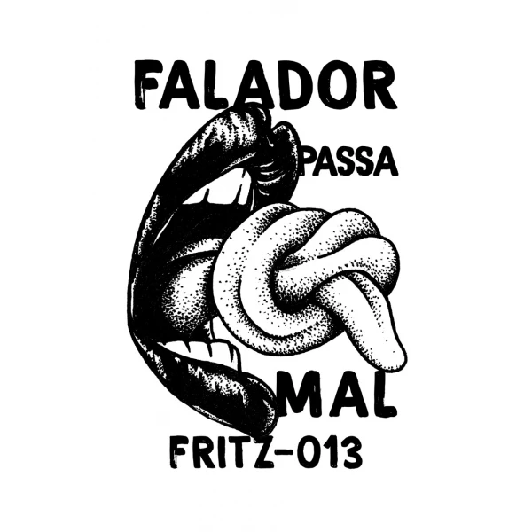 Camiseta Falador passa mal (Branca)