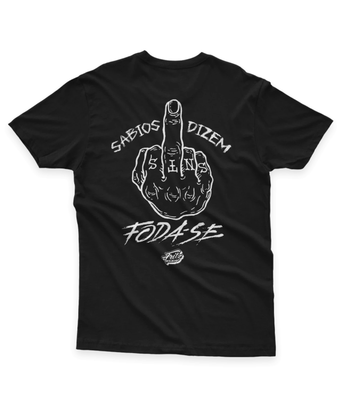 Camiseta Sábios dizem Foda-se